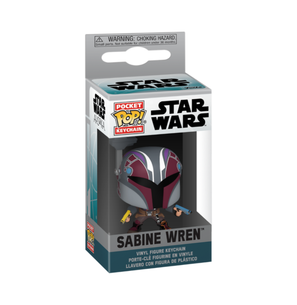 Figurine Star Wars Ahsoka - Sabine Wren Pocket Pop 4cm