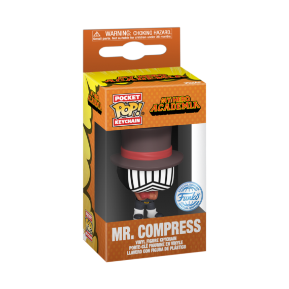 Figurine My Hero Academia - Mr. Compress Pocket Pop 4cm