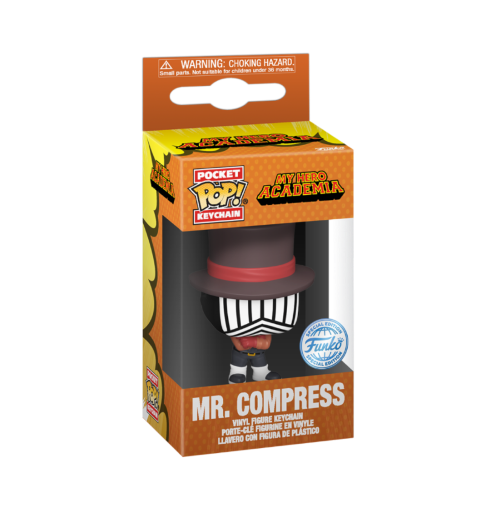 Figurine My Hero Academia - Mr. Compress Pocket Pop 4cm