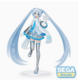 Figurine Hatsune Miku - Snow Miku Sky Town Luminasta 22cm