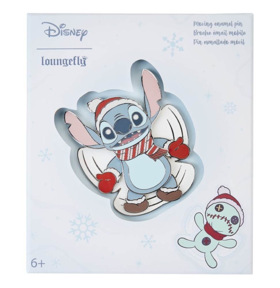 Pins Disney - Stitch Snow Angel Pop Pin 8cm