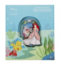 Pin Disney - Little Mermaid Princess Petite Sirene Lenticular Pop Pin 8cm