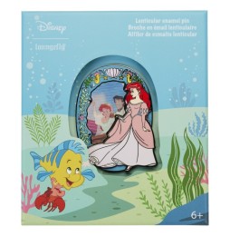 Pin Disney - Little Mermaid Princess Petite Sirene Lenticular Pop Pin 8cm