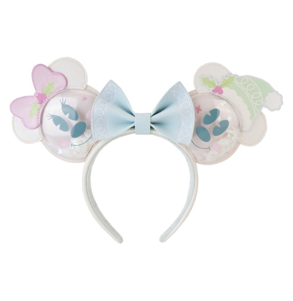 Serre Tête Disney - Mickey And Minnie Pastel Snowman