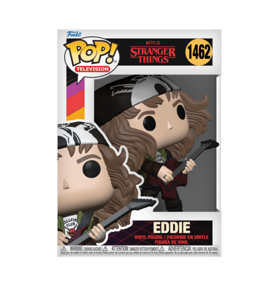 Figurine Stranger Things S4 - Hunter Eddie Guitar Pop 10cm