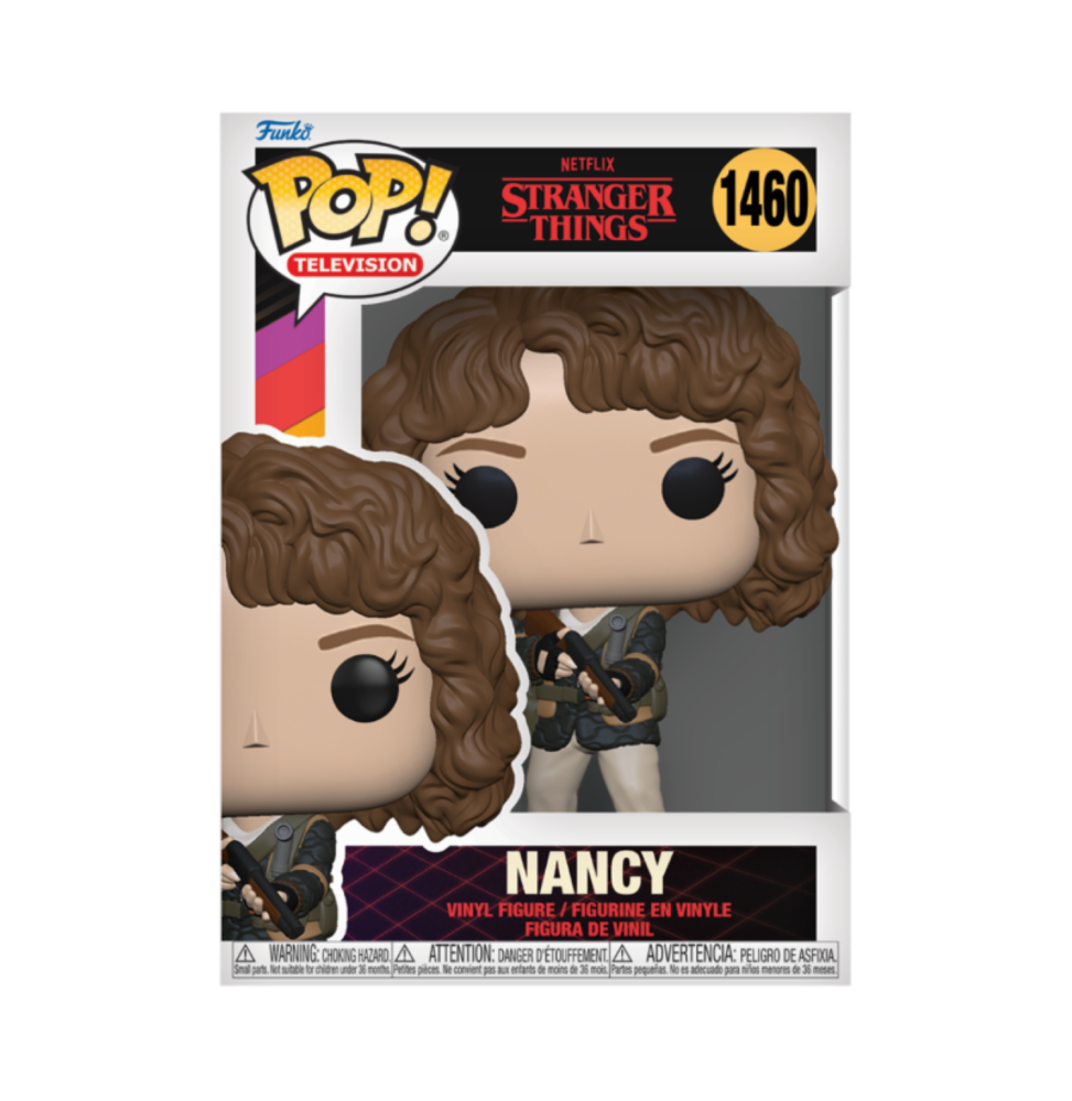 Figurine Stranger Things S4 - Hunter Nancy Shotgun Pop 10cm