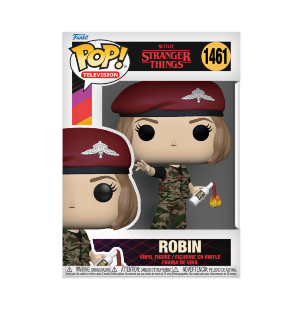 Figurine Stranger Things S4 - Hunter Robin Cocktail Pop 10cm