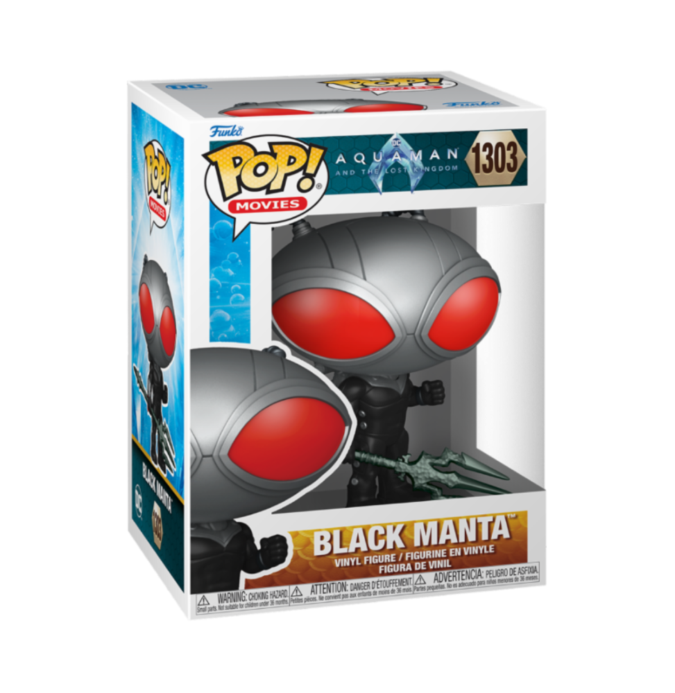 Figurine DC Aquaman Lost Kingdom - Black Manta Pop 10cm