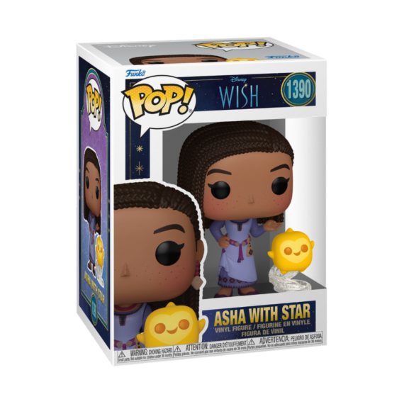 Figurine Disney Wish - Asha With Star Pop 10cm