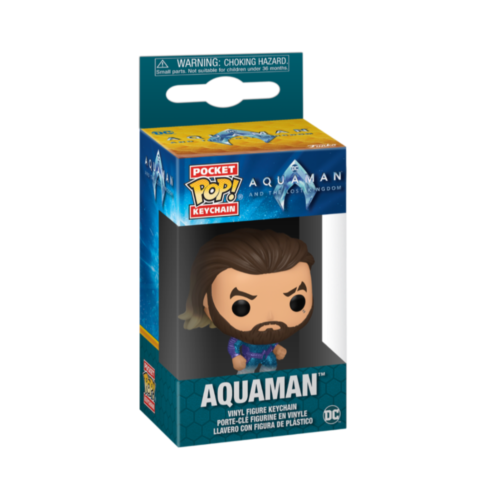 Figurine DC Aquaman Lost Kingdom - Aquaman Pocket Pop 4cm