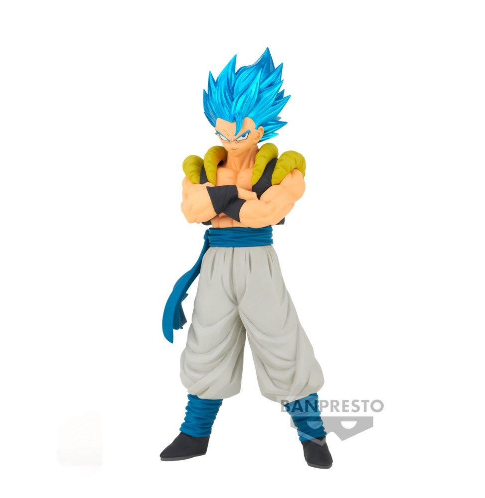 Figurine Dragon Ball Z - Gogeta Super Saiyan Blue Super Blood Of Saiyans Special XVIII 18cm