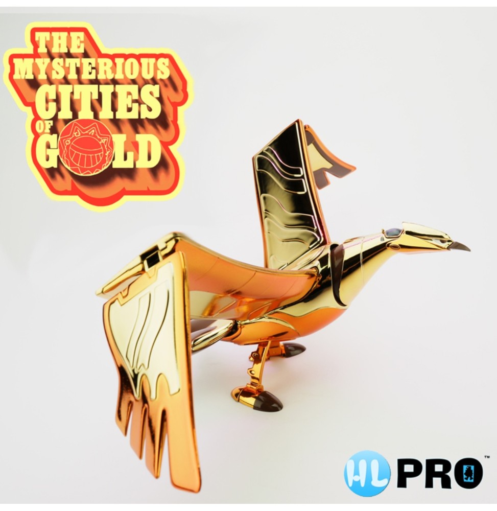 Figurine Mysterieuses Cites d'Or - Golden Condor Metaltech 07S