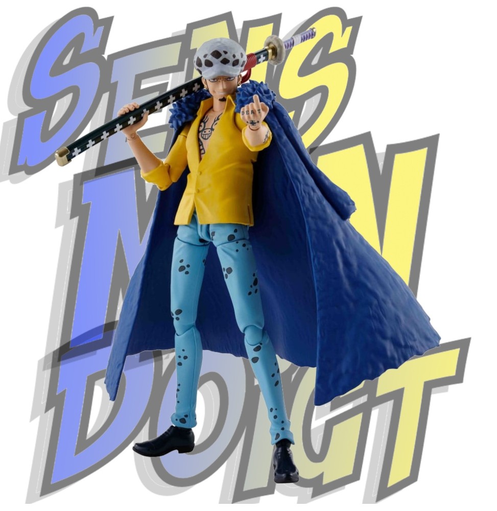 Figurine One Piece - Trafalgar Law Raid On Onigashima SH Figuarts 16cm