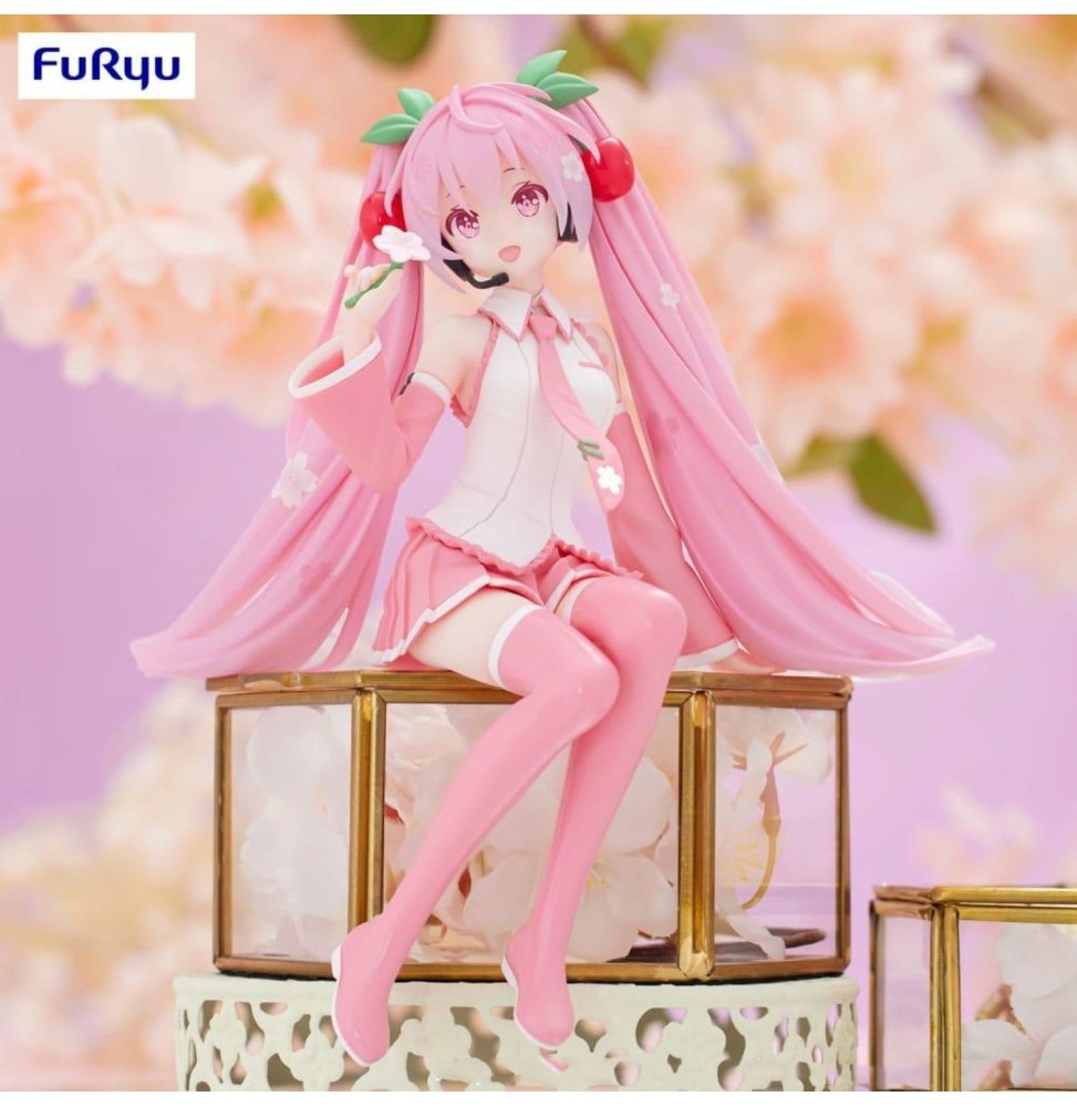 Figurine Hatsune Miku - Sakura Miku 2024 Noodle Stopper 20cm