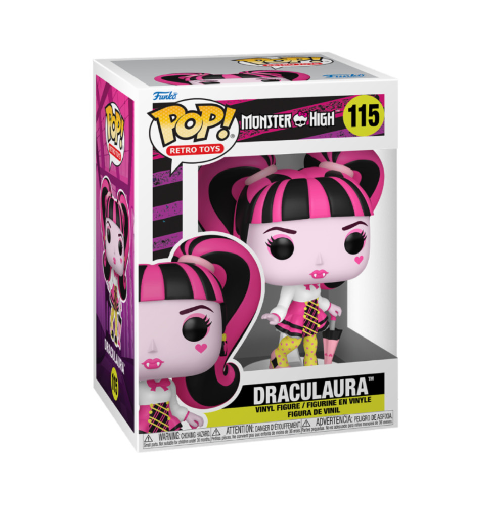 Figurine Monster High - Draculaura Pop 10cm