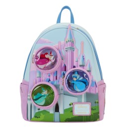 Mini Sac A Dos Disney - Belle aux Bois Dormant Stained Glass Castle