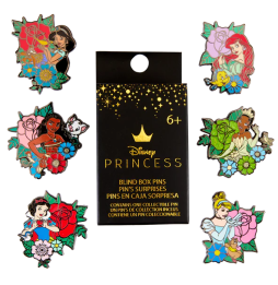 Figurine Disney - Princess Tattoo Blind Box Pins 1 Boite Aleatoire