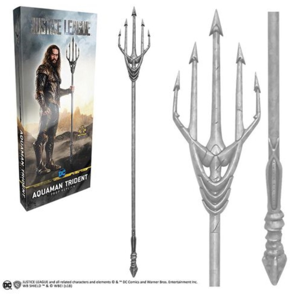 Réplique DC Comics Justice League - Trident d’Aquaman 186cm