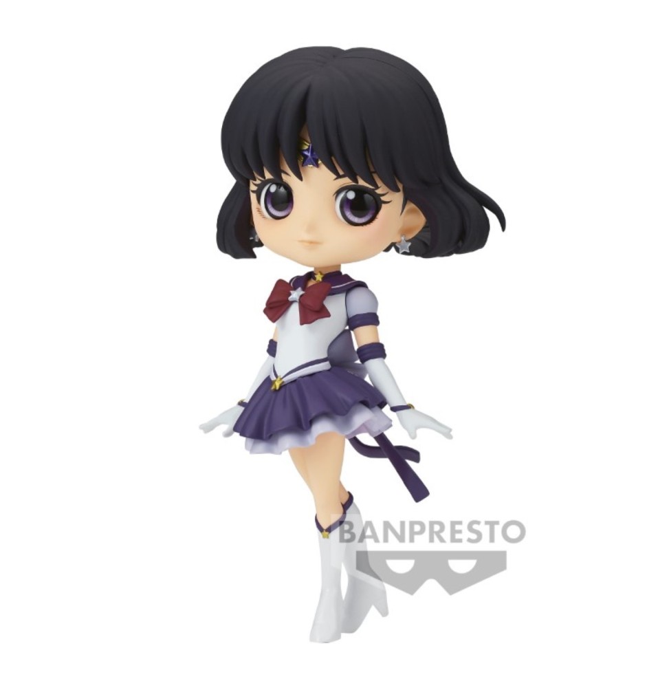 Figurine Sailor Moon Cosmos Movie - Eternal Sailor Saturn B Q Posket 14cm