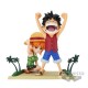 Figurine One Piece - Monkey D Luffy & Nami WCF Log Stories 7cm