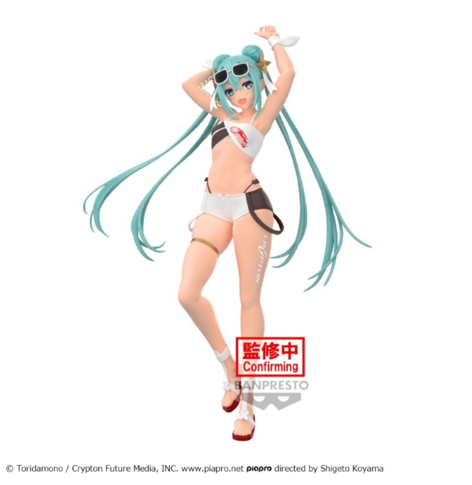 Figurine Hatsune Miku Racing - Miku 2023 Tropical Ver 20cm