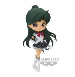 Figurine Sailor Moon Cosmos Movie - Eternal Sailor Pluto B Q Posket 14cm