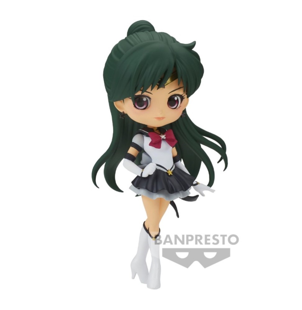 Figurine Sailor Moon Cosmos Movie - Eternal Sailor Pluto B Q Posket 14cm