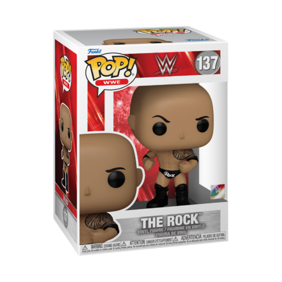 Figurine WWE - The Rock Final Pop 10cm