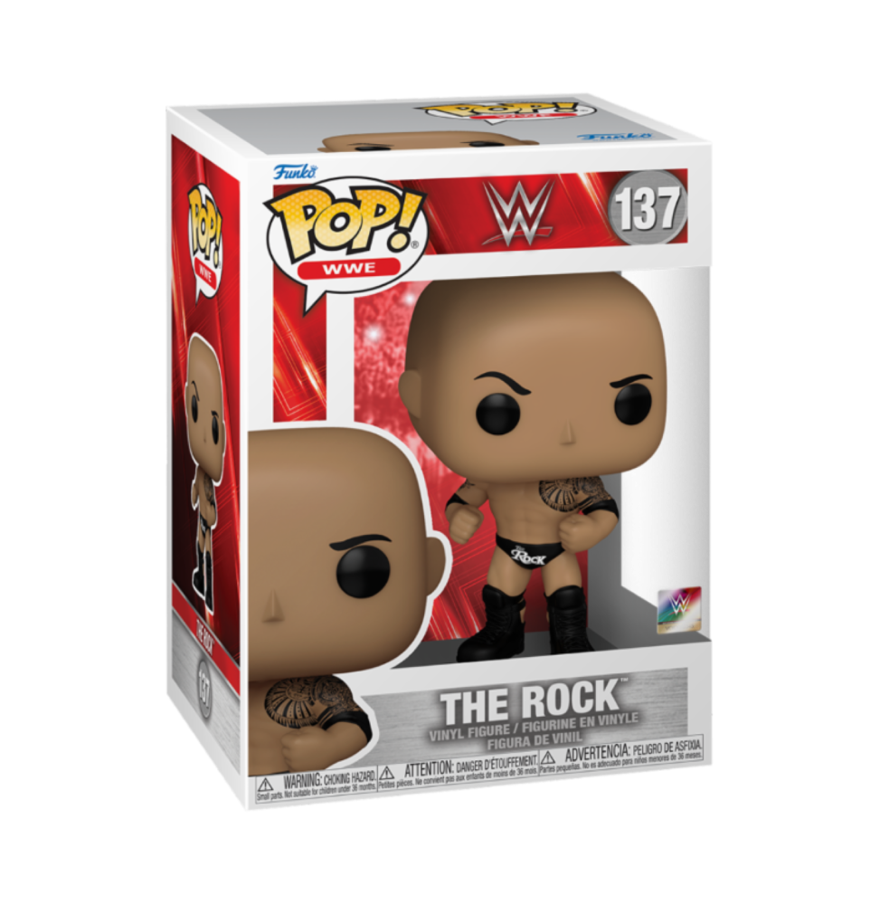 Figurine WWE - The Rock Final Pop 10cm