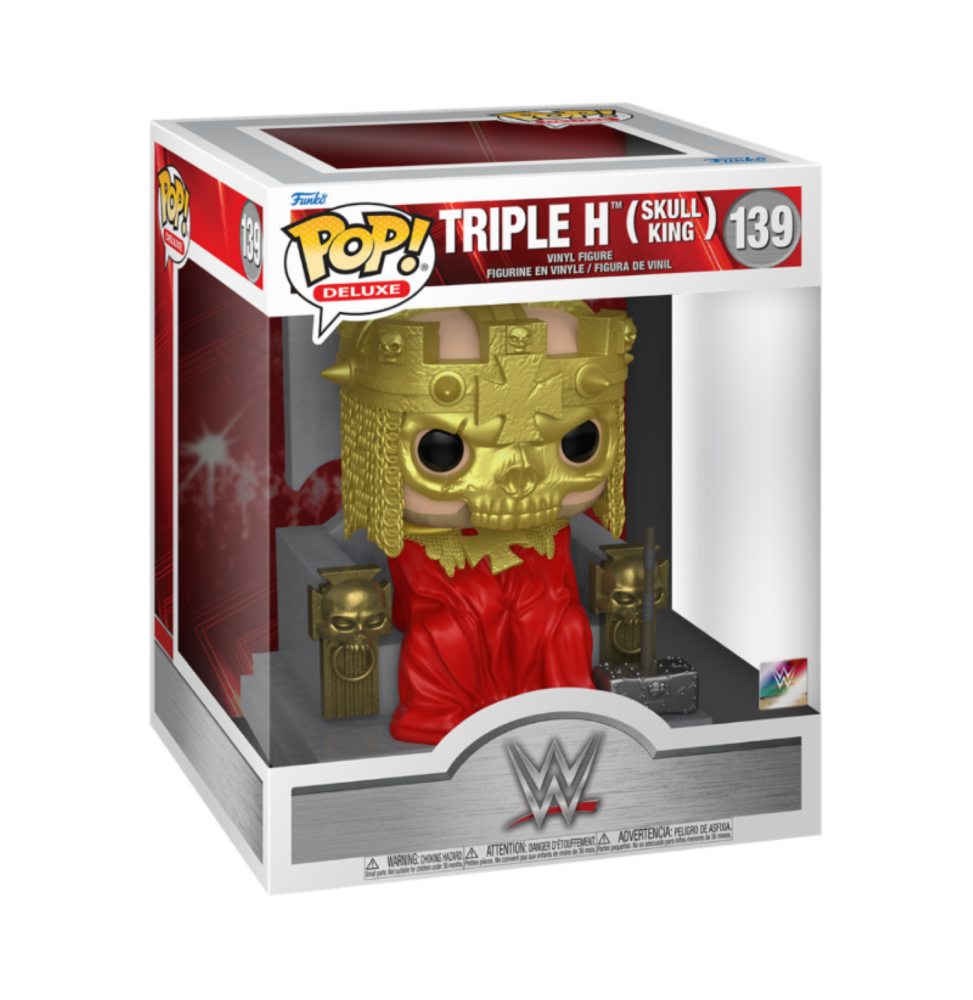 Figurine WWE - Super Triple H Skull King Pop 18cm