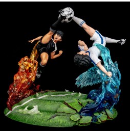 Statue Oliv Et Tom Captain Tsubasa - Resine 1/6 Atton Vs Landers 300Pcs 33cm