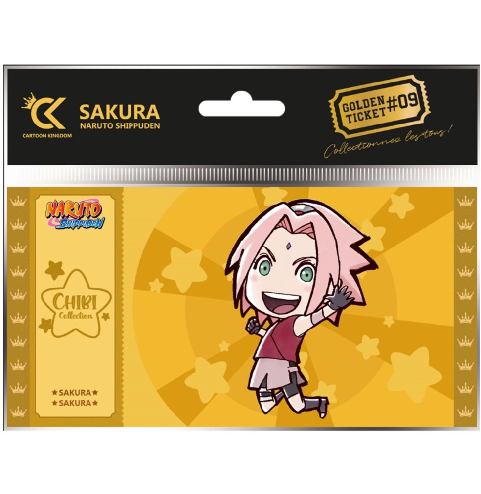 Golden Ticket Naruto Shipudden - Chibi Sakura