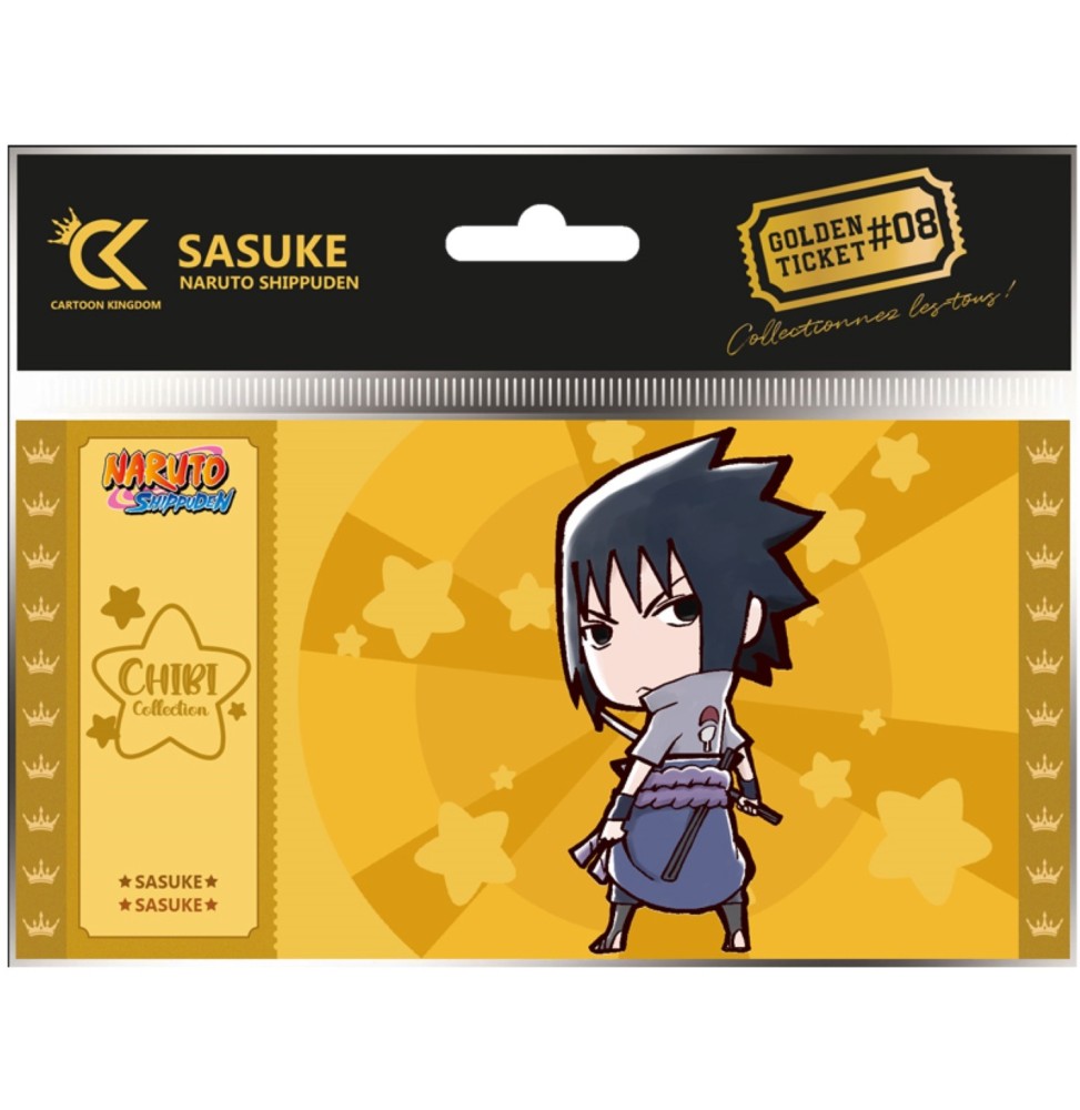 Golden Ticket Naruto Shipudden - Chibi Sasuke