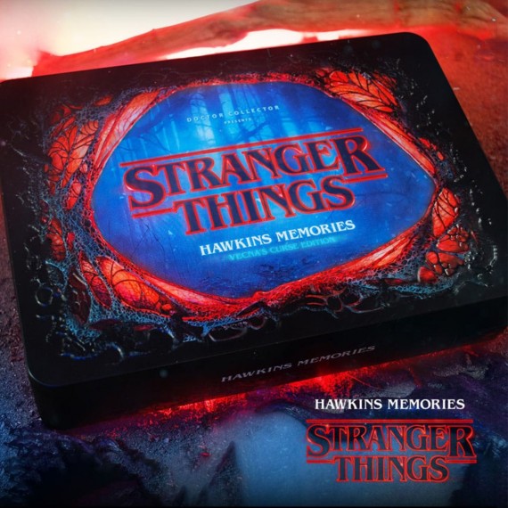 Boite Metal Collector Stranger Things - Hawkins Memories Vecna's Curse