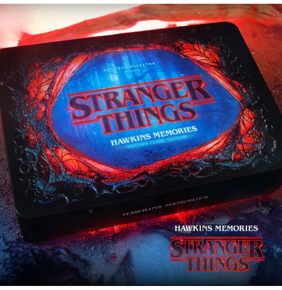 Boite Metal Collector Stranger Things - Hawkins Memories Vecna's Curse