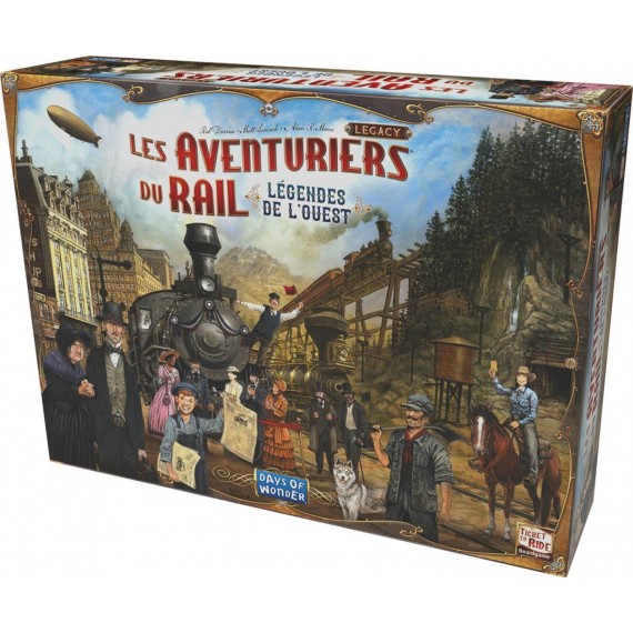 Les aventuriers du rail - Legacy : Legendes De L'ouest