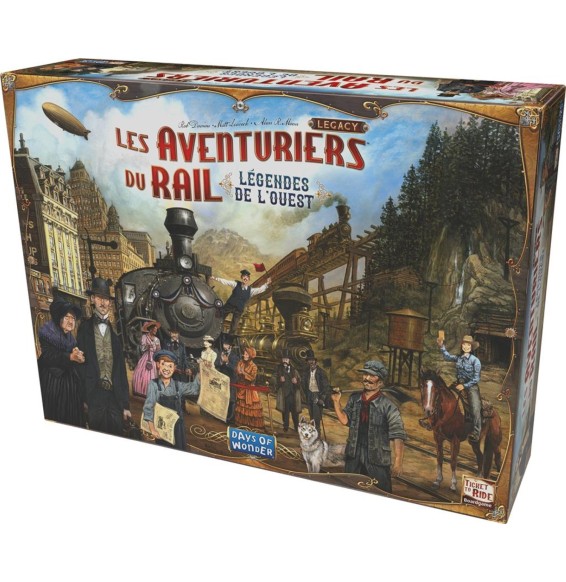 Les aventuriers du rail - Legacy : Legendes De L'ouest