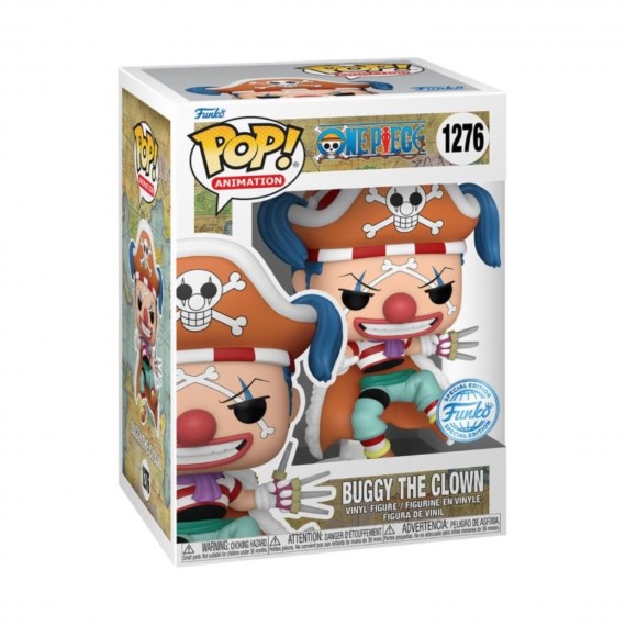 Figurine One Piece - Baggy Buggy The Clown Exclu Pop 4cm
