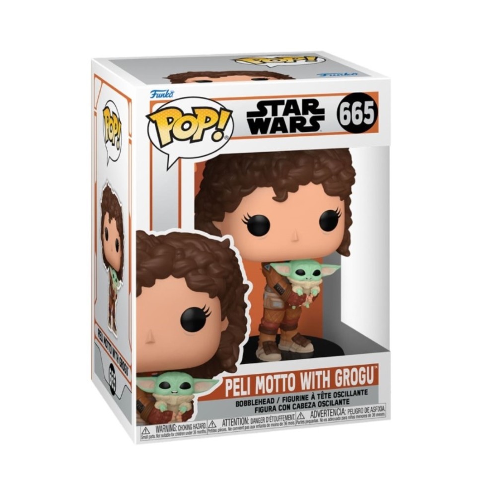 Figurine Star Wars - Peli Motto Grogu Pop 10cm