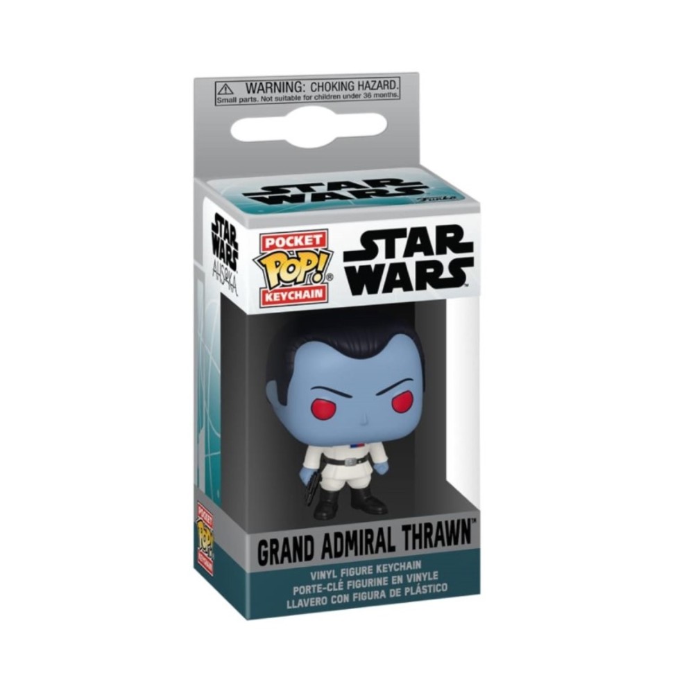 Figurine Star Wars - Ahsoka S2 Grand Admiral Thrawn Pocket Pop 4cm