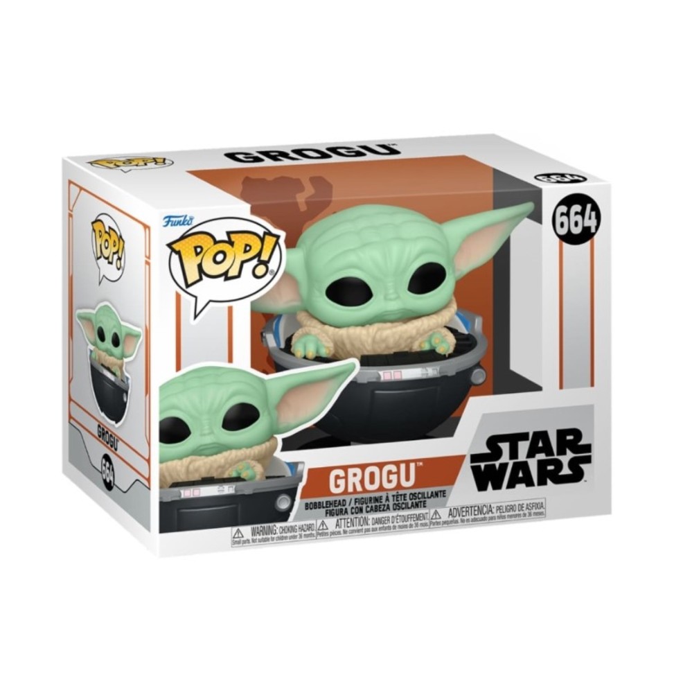 Figurine Star Wars - Grogu Pop 10cm