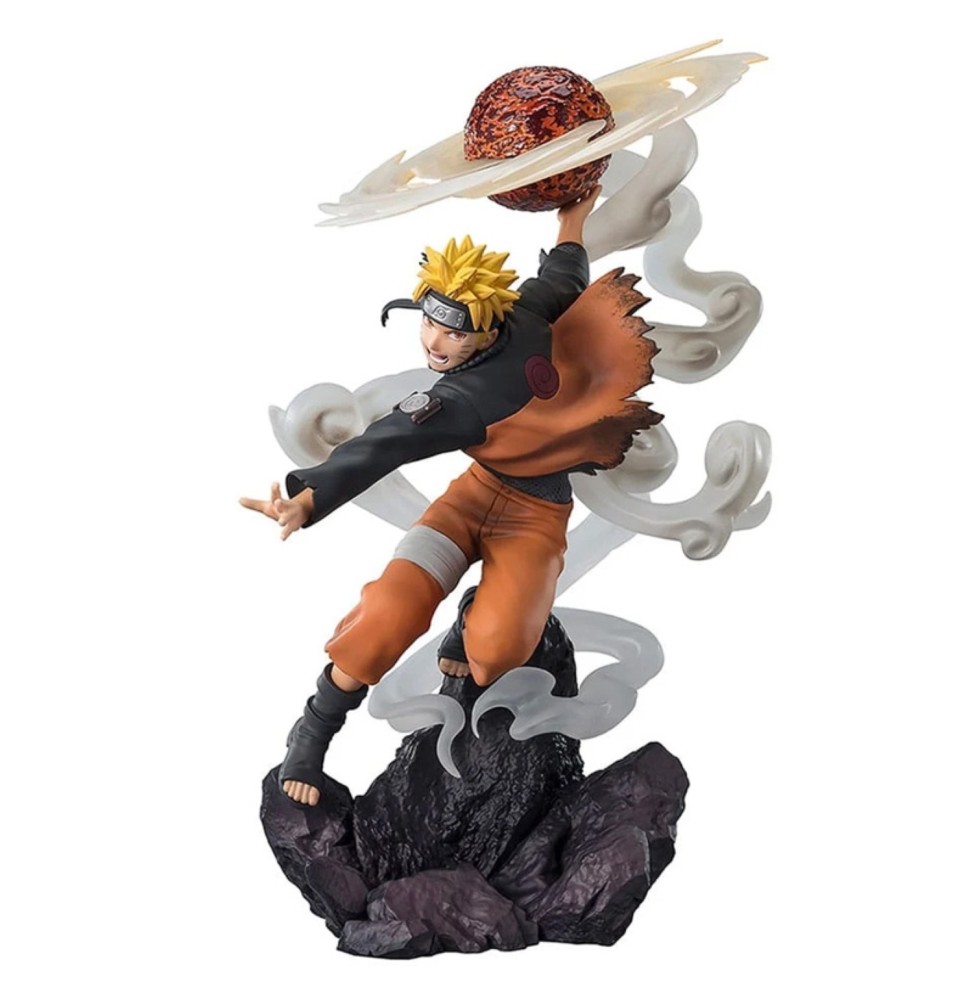 Figurine Naruto Shippuden - Naruto Sage Art Lava Rasenshuriken Figuarts Zero 24cm