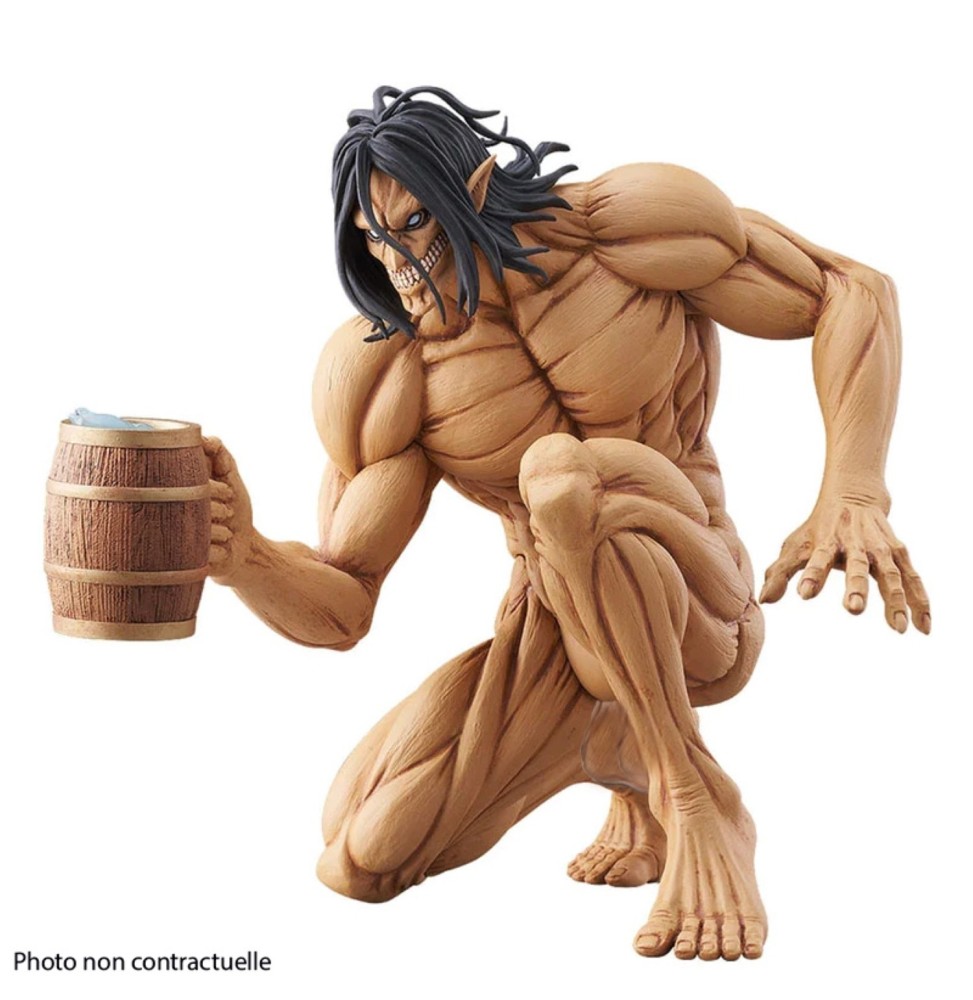 Figurine Attaque des Titans - Eren Yeager Worldwide After Party Pop Up Parade 15cm