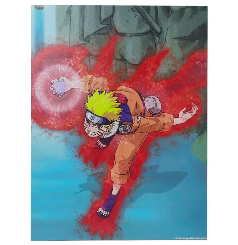 Poster Naruto Metal - Metalik Art Naruto 30X40cm