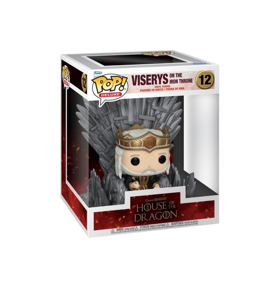 Figurine House Of The Dragon - S2 Deluxe Viserys On Throne Pop 18cm