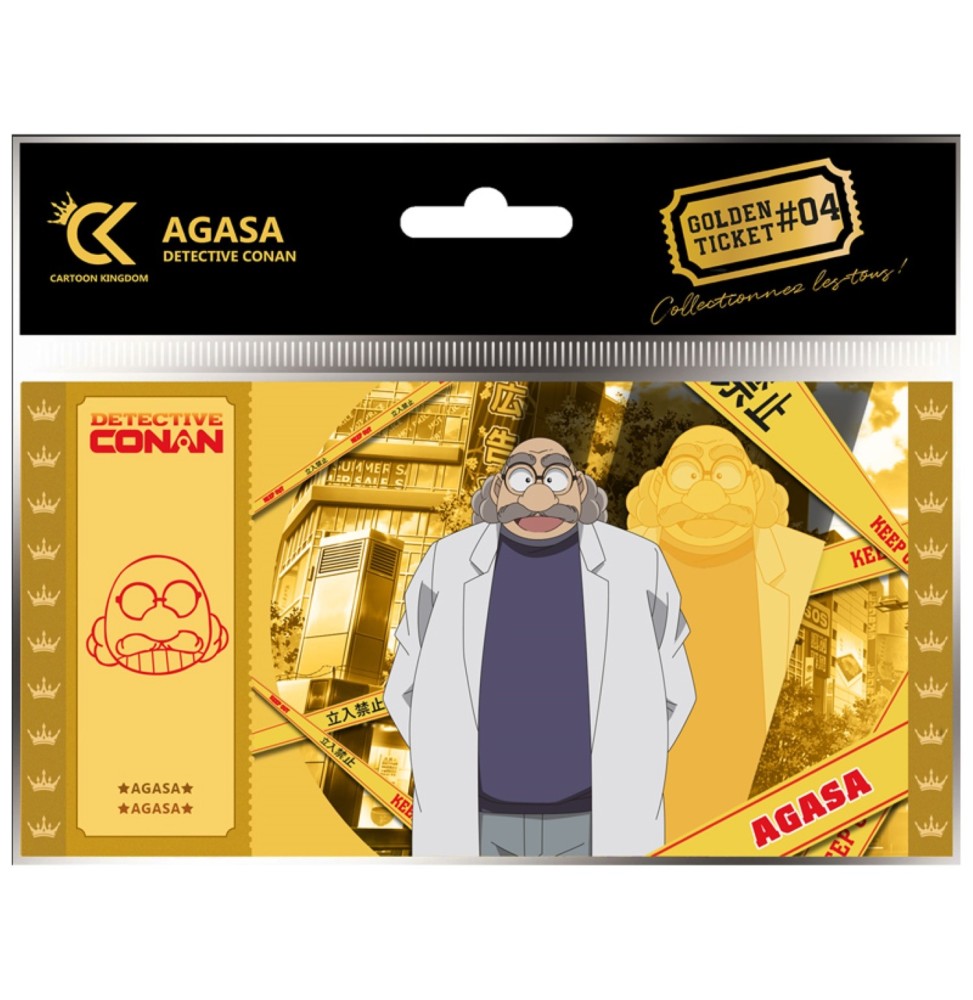 Golden Ticket Detective Conan - Agasa