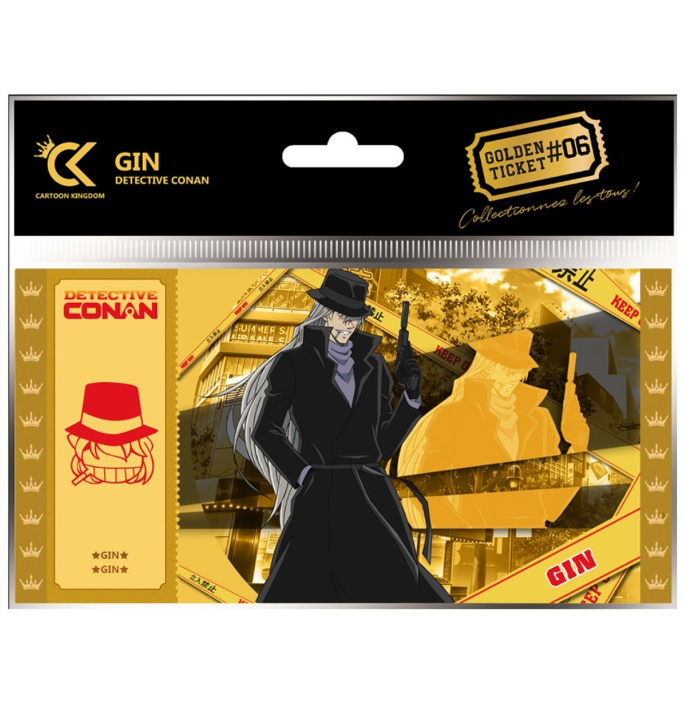 Golden Ticket Detective Conan - Gin