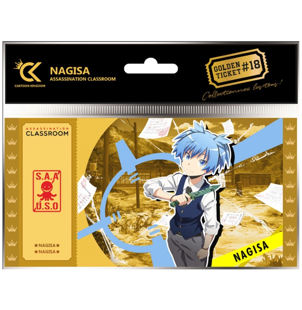 Golden Ticket Assassination Classroom - V2 Nagisa