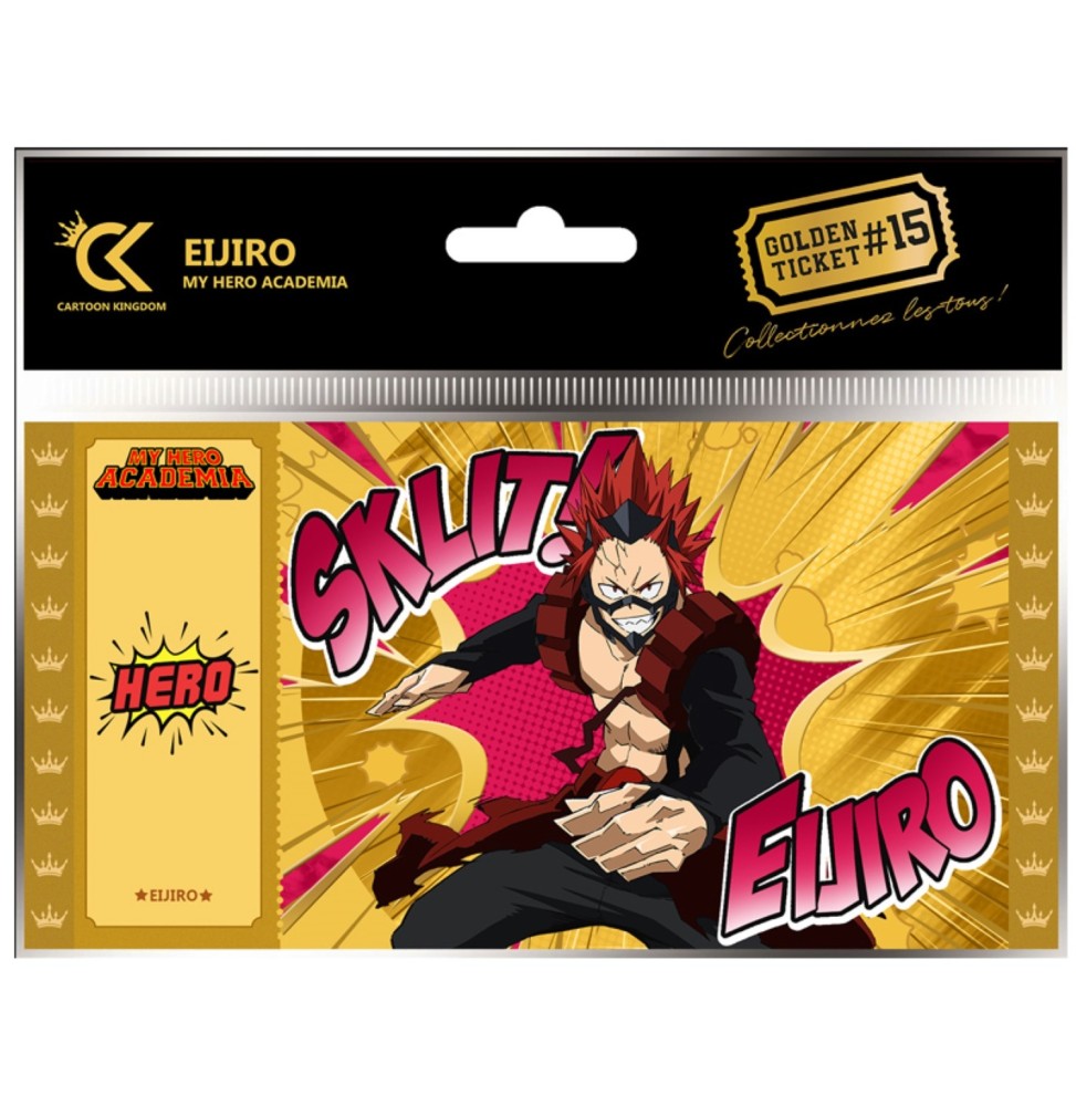 Golden Ticket My Hero Academia - V2 Eijiro Kirishima