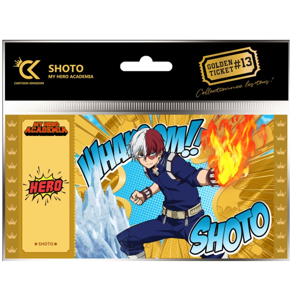 Golden Ticket My Hero Academia - V2 Shoto Todoroki